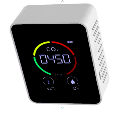 دستگاه تشخیص کیفیت هوا و دی اکسید کربن 5 کاره مدل BC125