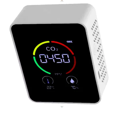 دستگاه تشخیص کیفیت هوا و دی اکسید کربن 5 کاره مدل BC125